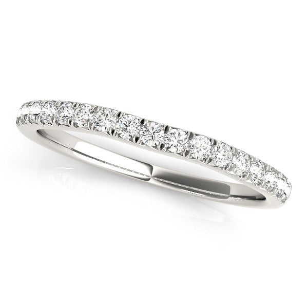 Bids.com 14k White Gold Curved Style Diamond Wedding Ring (1/3 cttw) Rings White Smoke 3 / White Gold,3.5 / White Gold,4 / White Gold,4.5 / White Gold,5 / White Gold,5.5 / White Gold,6 / White Gold,6.5 / White Gold,7 / White Gold,7.5 / White Gold,8 / White Gold,8.5 / White Gold,9 / White Gold