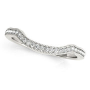 Bids.com 14k White Gold Curvy Style Pave Set Diamond Wedding Band (1/6 cttw) Rings White Smoke 3 / White Gold,3.5 / White Gold,4 / White Gold,4.5 / White Gold,5 / White Gold,5.5 / White Gold,6 / White Gold,6.5 / White Gold,7 / White Gold,7.5 / White Gold,8 / White Gold,8.5 / White Gold,9 / White Gold