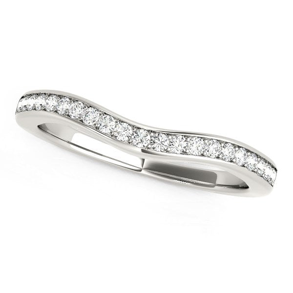 Bids.com 14k White Gold Curved Diamond Wedding Band (1/6 cttw) Rings White Smoke 3 / White Gold,3.5 / White Gold,4 / White Gold,4.5 / White Gold,5 / White Gold,5.5 / White Gold,6 / White Gold,6.5 / White Gold,7 / White Gold,7.5 / White Gold,8 / White Gold,8.5 / White Gold,9 / White Gold