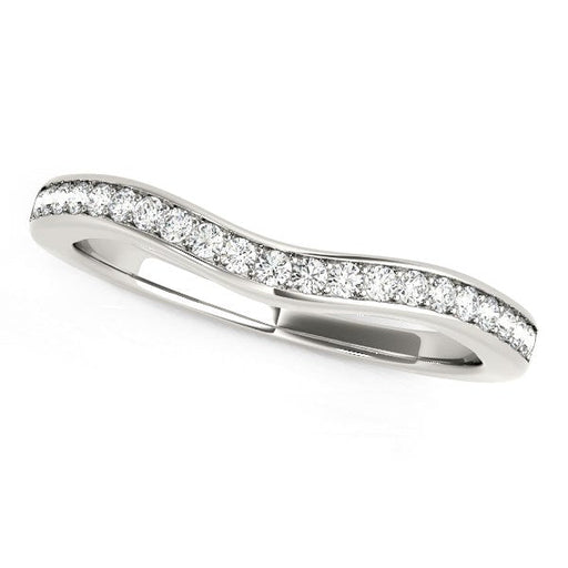 Bids.com 14k White Gold Curved Diamond Wedding Band (1/6 cttw) Rings White Smoke 3 / White Gold,3.5 / White Gold,4 / White Gold,4.5 / White Gold,5 / White Gold,5.5 / White Gold,6 / White Gold,6.5 / White Gold,7 / White Gold,7.5 / White Gold,8 / White Gold,8.5 / White Gold,9 / White Gold