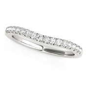 Bids.com 14k White Gold Pave Set Round Curved Wedding Band (1/4 cttw) Rings White Smoke 3 / White Gold,3.5 / White Gold,4 / White Gold,4.5 / White Gold,5 / White Gold,5.5 / White Gold,6 / White Gold,6.5 / White Gold,7 / White Gold,7.5 / White Gold,8 / White Gold,8.5 / White Gold,9 / White Gold