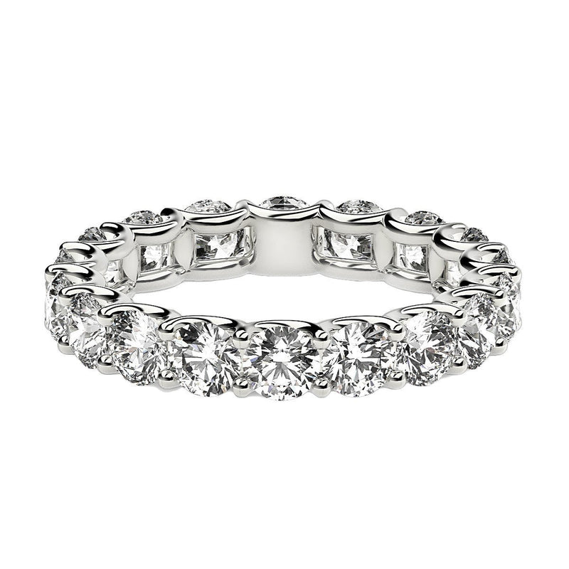 Bids.com Round Cut Lab Grown Diamond Eternity Ring in 14k White Gold (2 cttw FG/VS2) Rings White Smoke 4 / White Gold,4.5 / White Gold,5 / White Gold,5.5 / White Gold,6 / White Gold,6.5 / White Gold,7 / White Gold,7.5 / White Gold,8 / White Gold,8.5 / White Gold,9 / White Gold