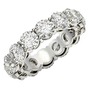 Bids.com Round Cut Lab Grown Diamond Eternity Ring in 14k White Gold (6 cttw FG/VS2) Rings White Smoke 4 / White Gold,4.5 / White Gold,5 / White Gold,5.5 / White Gold,6 / White Gold,6.5 / White Gold,7 / White Gold,7.5 / White Gold,8 / White Gold,8.5 / White Gold,9 / White Gold