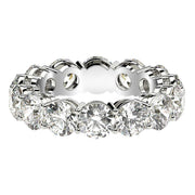 Bids.com Round Cut Lab Grown Diamond Eternity Ring in 14k White Gold (6 cttw FG/VS2) Rings White Smoke 4 / White Gold,4.5 / White Gold,5 / White Gold,5.5 / White Gold,6 / White Gold,6.5 / White Gold,7 / White Gold,7.5 / White Gold,8 / White Gold,8.5 / White Gold,9 / White Gold