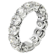 Bids.com Round Cut Lab Grown Diamond Eternity Ring in 14k White Gold (6 cttw FG/VS2) Rings White Smoke 4 / White Gold,4.5 / White Gold,5 / White Gold,5.5 / White Gold,6 / White Gold,6.5 / White Gold,7 / White Gold,7.5 / White Gold,8 / White Gold,8.5 / White Gold,9 / White Gold