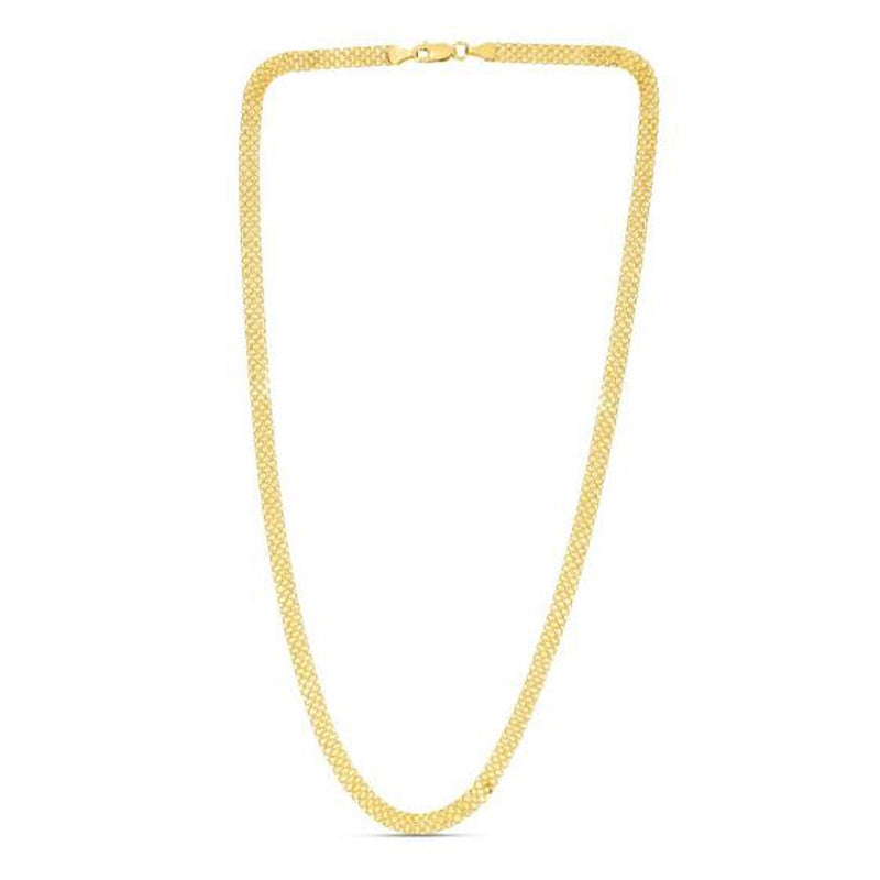 Bids.com 14k Yellow Gold Bismark Chain (4.70 mm) Necklaces White Smoke 16 / Yellow Gold,18 / Yellow Gold,20 / Yellow Gold