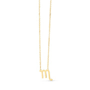 Bids.com 14K Yellow Gold Scorpio Necklace Necklaces White Smoke 18 / Yellow Gold