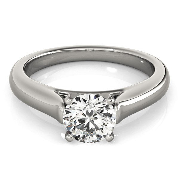 Bids.com 14k White Gold Cathedral Design Solitaire Diamond Engagement Ring (1 cttw) Rings White Smoke 3 / White Gold,3.5 / White Gold,4 / White Gold,4.5 / White Gold,5 / White Gold,5.5 / White Gold,6 / White Gold,6.5 / White Gold,7 / White Gold,7.5 / White Gold,8 / White Gold,8.5 / White Gold,9 / White Gold
