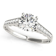 Bids.com 14k White Gold Cathedral Design Diamond Engagement Ring (1 1/4 cttw) Rings White Smoke 3 / White Gold,3.5 / White Gold,4 / White Gold,4.5 / White Gold,5 / White Gold,5.5 / White Gold,6 / White Gold,6.5 / White Gold,7 / White Gold,7.5 / White Gold,8 / White Gold,8.5 / White Gold,9 / White Gold