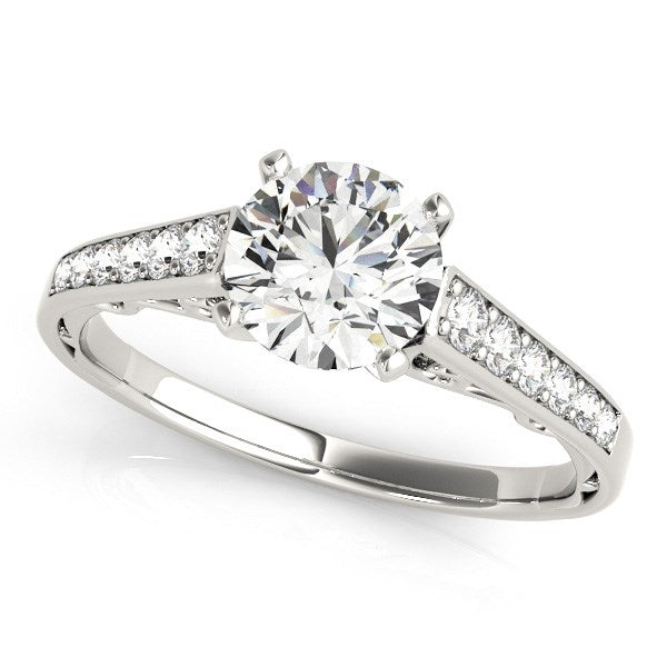 Bids.com 14k White Gold Cathedral Design Diamond Engagement Ring (1 1/4 cttw) Rings White Smoke 3 / White Gold,3.5 / White Gold,4 / White Gold,4.5 / White Gold,5 / White Gold,5.5 / White Gold,6 / White Gold,6.5 / White Gold,7 / White Gold,7.5 / White Gold,8 / White Gold,8.5 / White Gold,9 / White Gold