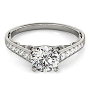 Bids.com 14k White Gold Cathedral Design Diamond Engagement Ring (1 1/4 cttw) Rings White Smoke 3 / White Gold,3.5 / White Gold,4 / White Gold,4.5 / White Gold,5 / White Gold,5.5 / White Gold,6 / White Gold,6.5 / White Gold,7 / White Gold,7.5 / White Gold,8 / White Gold,8.5 / White Gold,9 / White Gold