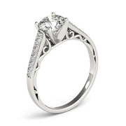 Bids.com 14k White Gold Cathedral Design Diamond Engagement Ring (1 1/4 cttw) Rings White Smoke 3 / White Gold,3.5 / White Gold,4 / White Gold,4.5 / White Gold,5 / White Gold,5.5 / White Gold,6 / White Gold,6.5 / White Gold,7 / White Gold,7.5 / White Gold,8 / White Gold,8.5 / White Gold,9 / White Gold