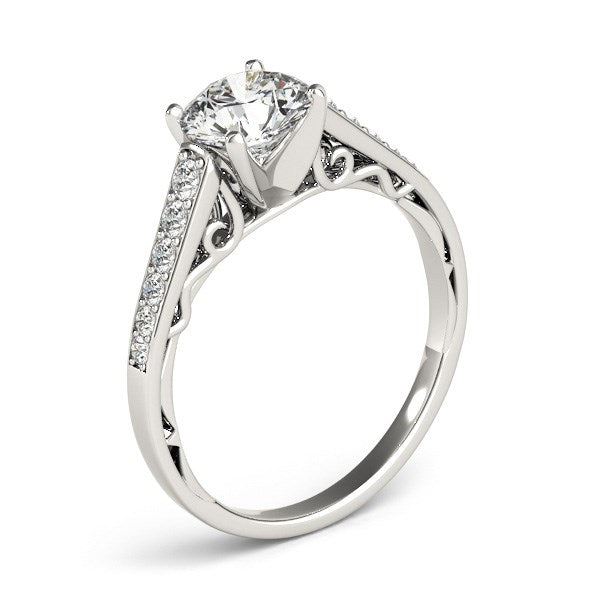 Bids.com 14k White Gold Cathedral Design Diamond Engagement Ring (1 1/4 cttw) Rings White Smoke 3 / White Gold,3.5 / White Gold,4 / White Gold,4.5 / White Gold,5 / White Gold,5.5 / White Gold,6 / White Gold,6.5 / White Gold,7 / White Gold,7.5 / White Gold,8 / White Gold,8.5 / White Gold,9 / White Gold