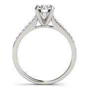 Bids.com 14k White Gold Single Row Scalloped Set Diamond Engagement Ring (1 1/8 cttw) Rings White Smoke 3 / White Gold,3.5 / White Gold,4 / White Gold,4.5 / White Gold,5 / White Gold,5.5 / White Gold,6 / White Gold,6.5 / White Gold,7 / White Gold,7.5 / White Gold,8 / White Gold,8.5 / White Gold,9 / White Gold