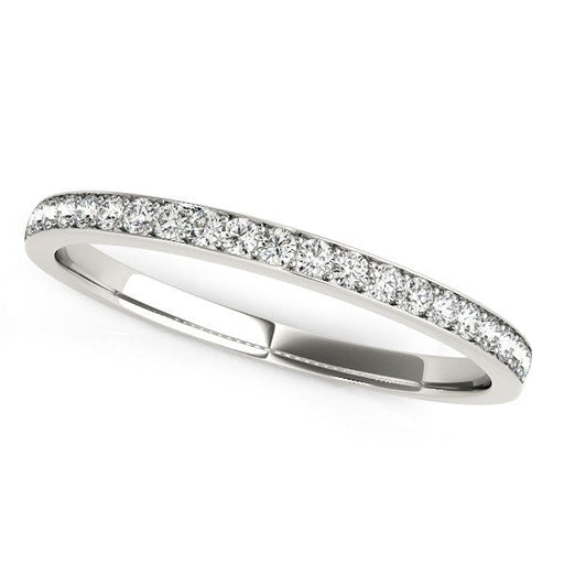 Bids.com 14k White Gold Prong Setting Round Diamond Wedding Band (1/5 cttw) Rings White Smoke 3 / White Gold,3.5 / White Gold,4 / White Gold,4.5 / White Gold,5 / White Gold,5.5 / White Gold,6 / White Gold,6.5 / White Gold,7 / White Gold,7.5 / White Gold,8 / White Gold,8.5 / White Gold,9 / White Gold