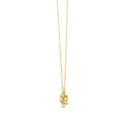 Bids.com 14k Yellow Gold Panther Head Necklace Necklaces White Smoke 18 / Yellow Gold