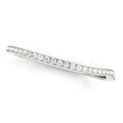 Bids.com 14k White Gold Slim Curved Diamond Wedding Ring (1/10 cttw) Rings White Smoke 3 / White Gold,3.5 / White Gold,4 / White Gold,4.5 / White Gold,5 / White Gold,5.5 / White Gold,6 / White Gold,6.5 / White Gold,7 / White Gold,7.5 / White Gold,8 / White Gold,8.5 / White Gold,9 / White Gold