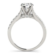 Bids.com 14k White Gold Diamond Engagement Ring With Single Row Band (1 3/4 cttw) Rings White Smoke 3 / White Gold,3.5 / White Gold,4 / White Gold,4.5 / White Gold,5 / White Gold,5.5 / White Gold,6 / White Gold,6.5 / White Gold,7 / White Gold,7.5 / White Gold,8 / White Gold,8.5 / White Gold,9 / White Gold