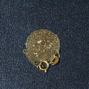 Bids.com 14k Yellow Gold Diamond Cut Cable Link Chain 0.7mm Necklaces Dark Slate Gray 16 / Yellow Gold,18 / Yellow Gold,20 / Yellow Gold