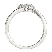 Bids.com Solitaire Two Stone Diamond Ring in 14k White Gold (1/2 cttw) Rings White Smoke 3 / White Gold,3.5 / White Gold,4 / White Gold,4.5 / White Gold,5 / White Gold,5.5 / White Gold,6 / White Gold,6.5 / White Gold,7 / White Gold,7.5 / White Gold,8 / White Gold,8.5 / White Gold,9 / White Gold