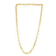 Bids.com 14k Yellow Gold French Cable Link Chain (4.80 mm) Necklaces White Smoke 20 / Yellow Gold,22 / Yellow Gold,24 / Yellow Gold,26 / Yellow Gold