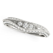 Bids.com 14k White Gold Curved Antique Style Diamond Wedding Ring (1/3 cttw) Rings White Smoke 3 / White Gold,3.5 / White Gold,4 / White Gold,4.5 / White Gold,5 / White Gold,5.5 / White Gold,6 / White Gold,6.5 / White Gold,7 / White Gold,7.5 / White Gold,8 / White Gold,8.5 / White Gold,9 / White Gold