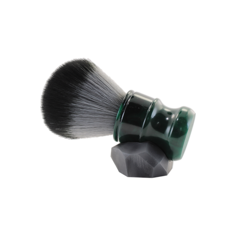 Handsome & Debonair Shaving Brush - Dark Emerald Shaving Tool Dark Slate Gray Yes,No