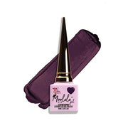 minimanimoo Moolala™ 2 Step Gel - #12 Dark Grape Nail Polish White Smoke