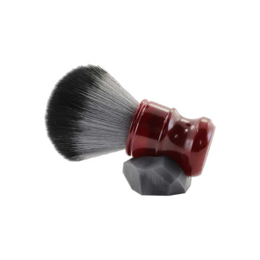 Handsome & Debonair Shaving Brush - Dark Ruby Shaving Tool Dark Slate Gray Yes,No