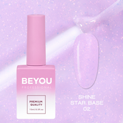 nbmsupply BEYOU Professional Shine Star Base 02 15ml Lavender