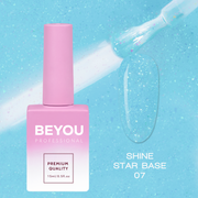 nbmsupply BEYOU Professional Shine Star Base 07 15ml Sky Blue
