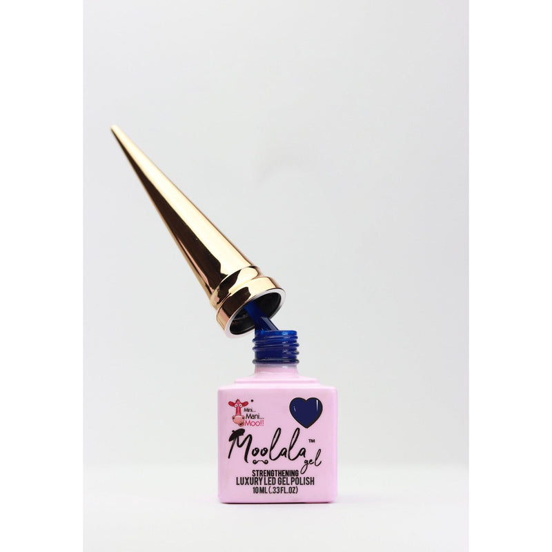minimanimoo Moolala™ 2 Step Gel - #14 Deep Navy Nail Polish Lavender