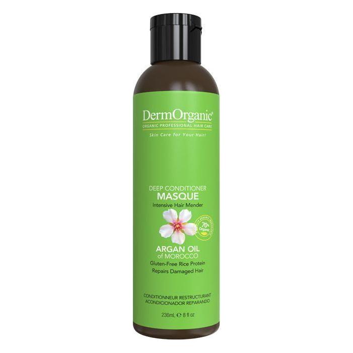 DermOrganic Official Shop Deep Conditioner Masque Conditioners Yellow Green 8 fl oz (236 ml),1 Liter (33.8 oz)