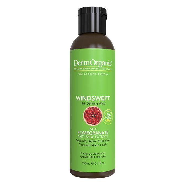 DermOrganic Official Shop Windswept Hair Defining Whip Styling Yellow Green 5.1 fl oz (150ml)