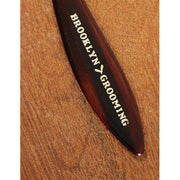 Brooklyn Grooming Men's Handmade Mustache - Beard Comb Comb Sienna