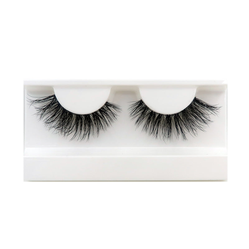 VIP Extensions VIP Eyelashes - New Faux Mink Strip Lashes Light Gray DFD29