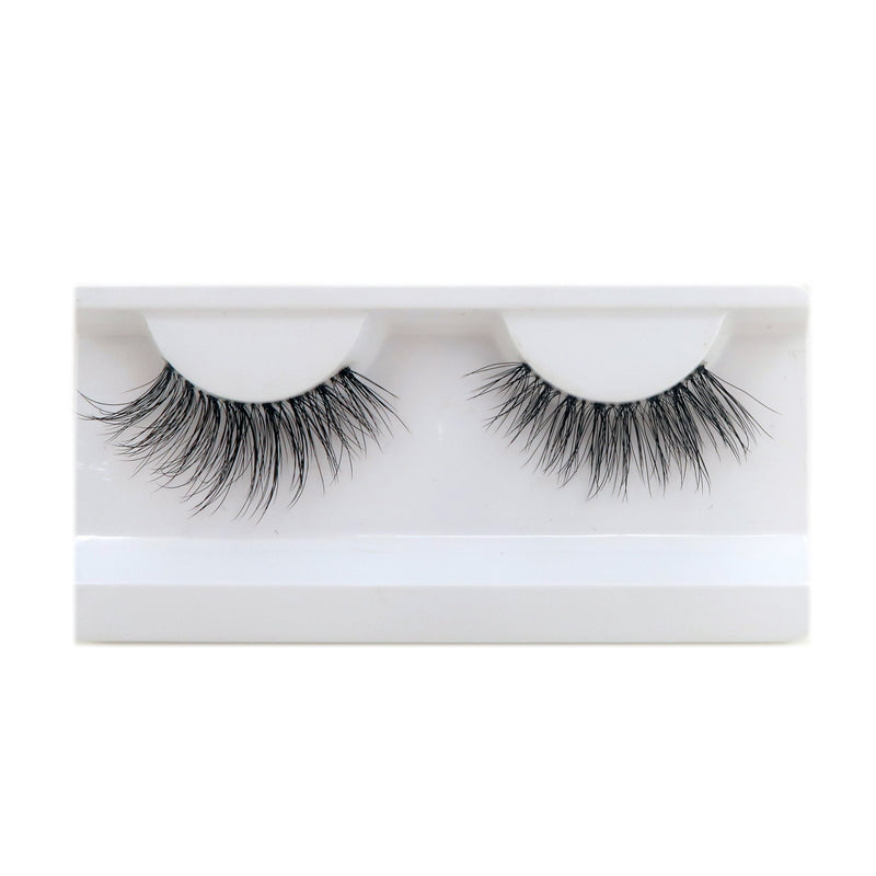 VIP Extensions VIP Eyelashes - New Faux Mink Strip Lashes Light Gray DFD30