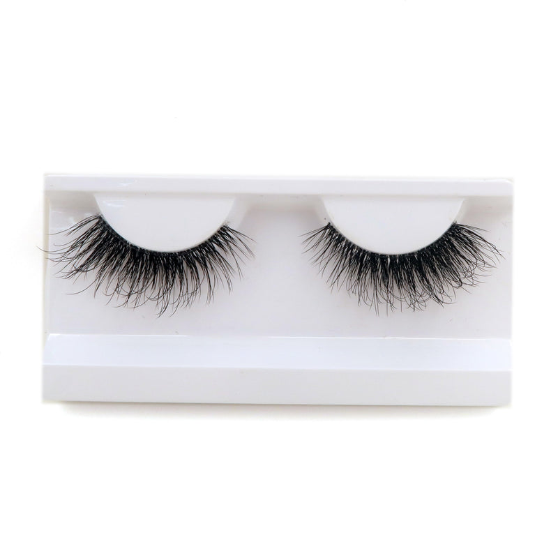 VIP Extensions VIP Eyelashes - New Faux Mink Strip Lashes Light Gray DFD32