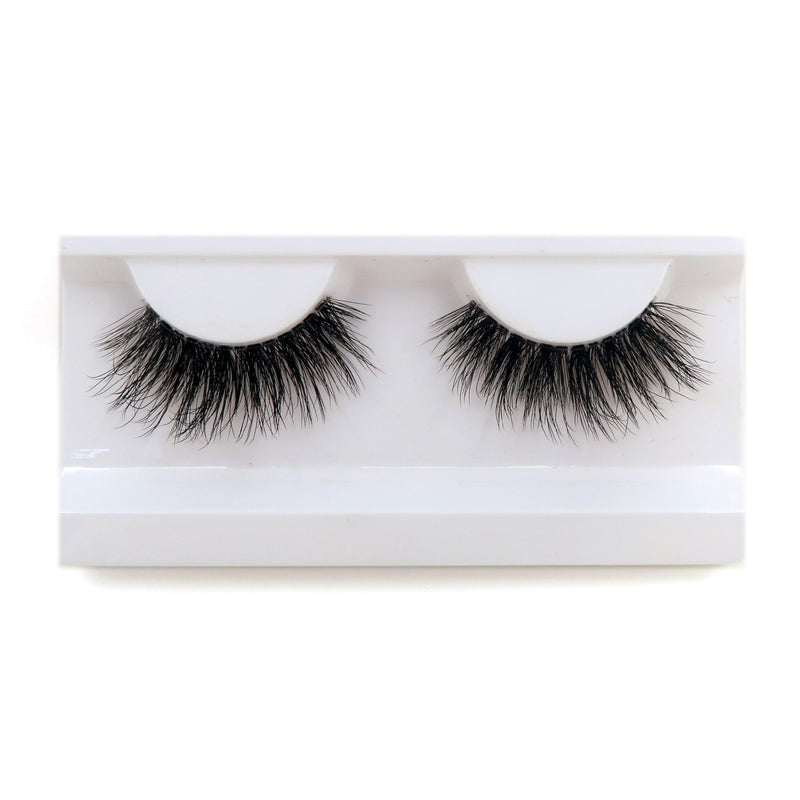 VIP Extensions VIP Eyelashes - New Faux Mink Strip Lashes Light Gray DFD43