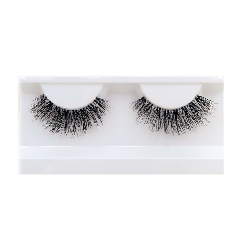 VIP Extensions VIP Eyelashes - New Faux Mink Strip Lashes Light Gray DFD51