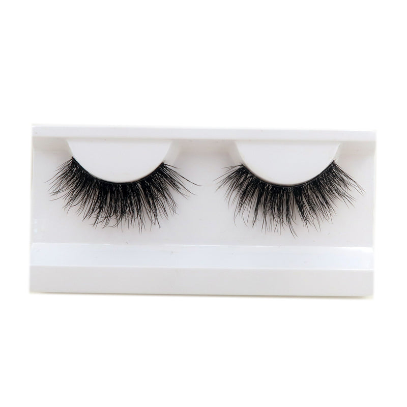 VIP Extensions VIP Eyelashes - New Faux Mink Strip Lashes Light Gray DFD54