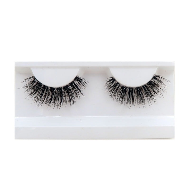 VIP Extensions VIP Eyelashes - New Faux Mink Strip Lashes Light Gray DFD56