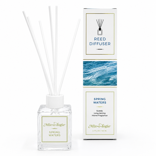 MIXOLOGIE Mixologie Spring Waters Home Products White Smoke Luxe Room Spray,Reed Diffuser