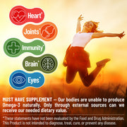 Hippie Farms Vegan Omega 3 Supplement with DHA & EPA - Next Gen Omega 3 Supplement Vitamins & Supplements Bisque