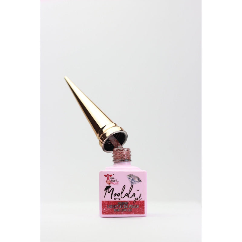minimanimoo Moolala™ Diamond Luxury Gel Polish - D03 Pink Lavender