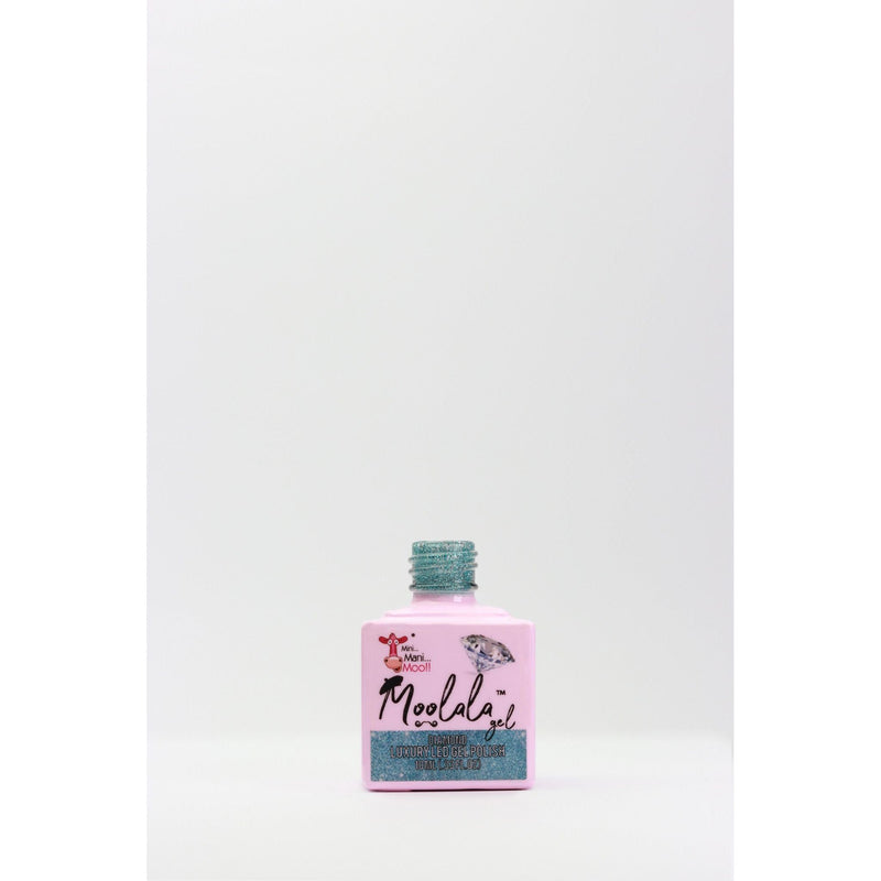 minimanimoo Moolala™ Diamond Luxury Gel Polish - D06 Sky Blue Lavender