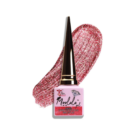 minimanimoo Moolala™ Diamond Luxury Gel Polish - D03 Pink Thistle