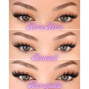 Pink Purée Manga Muse Bundle Faux Mink Lashes Peach Puff