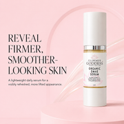 Glimmer Goddess® Organic Skin Care Organic DMAE Firming Serum – Natural Facelift Treatment Serums Misty Rose 1 oz.