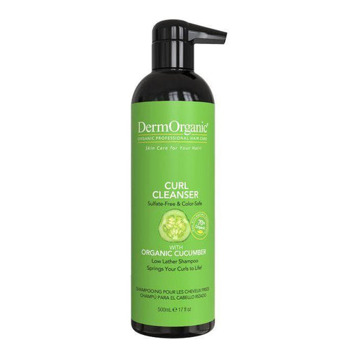 DermOrganic Official Shop Curl Shampoo Shampoo Yellow Green 16.9 fl oz (500ml)